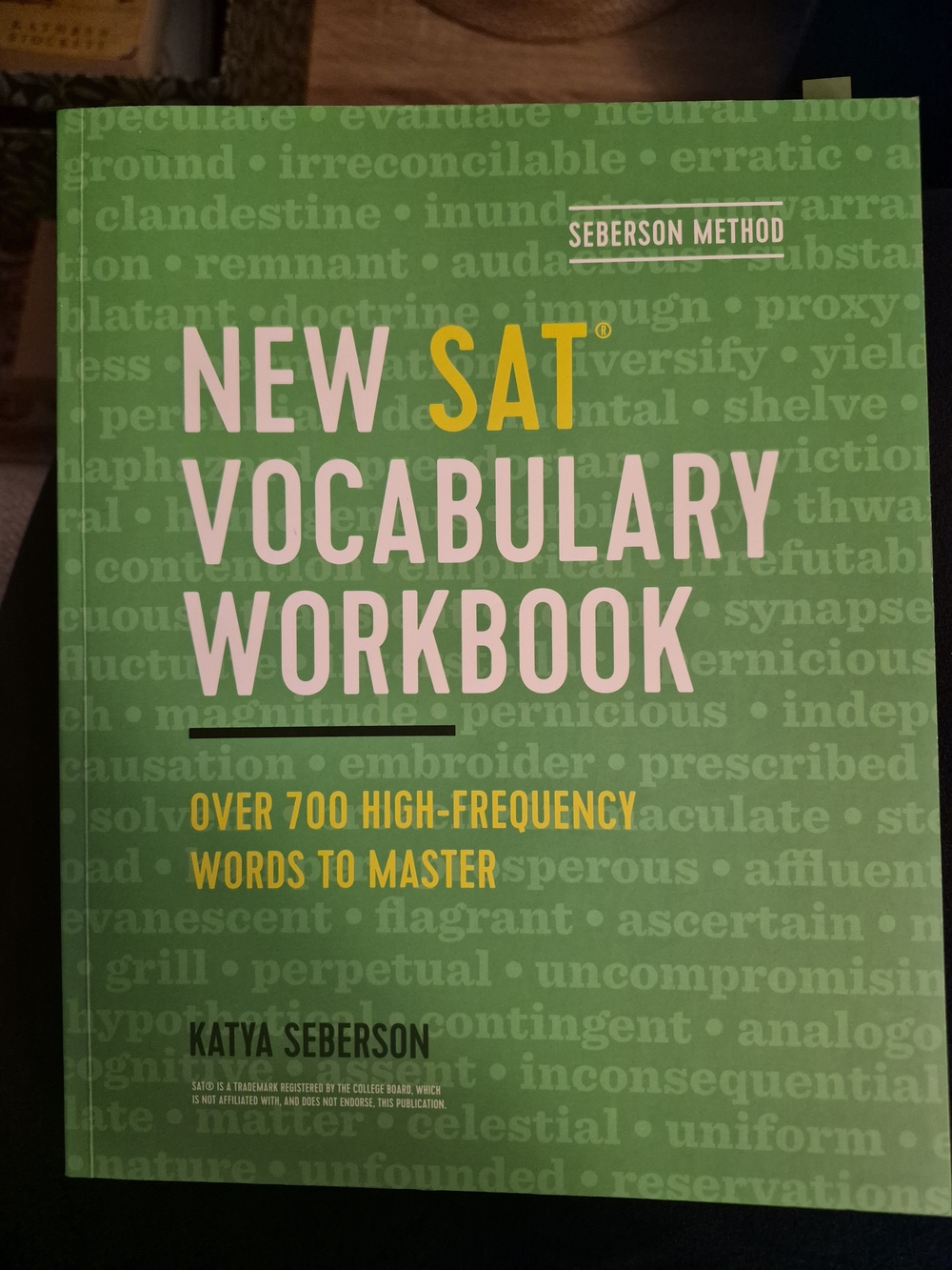 New SAT Vocabulary Workbook - Green